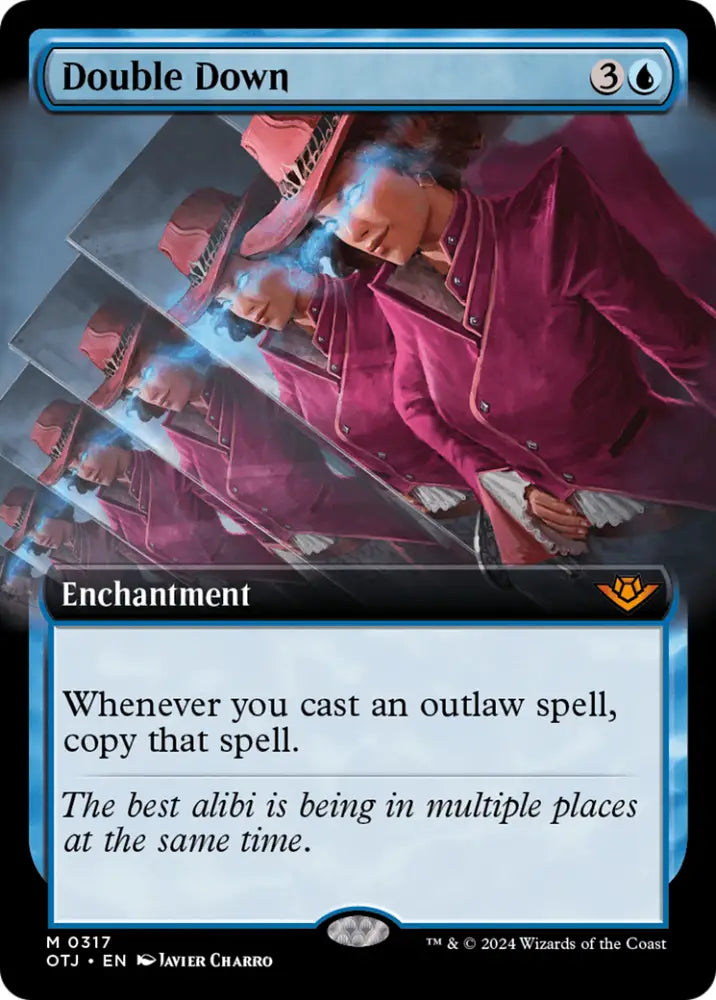 Double Down (Extended Art) [Outlaws of Thunder Junction] - MTG Single