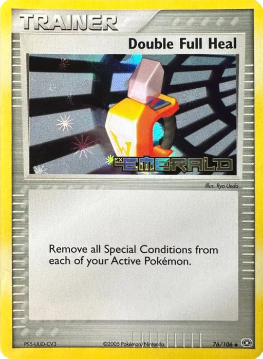 Double Full Heal (76/106) (Stamped) [EX: Emerald] - Pokemon Single