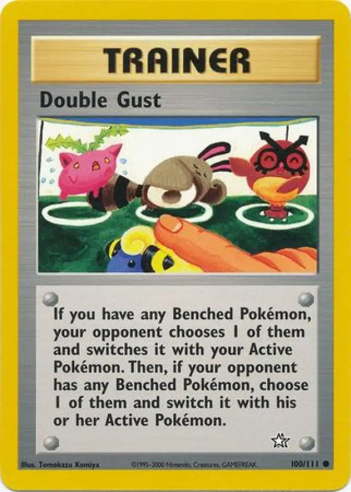 Double Gust (100/111) [Neo Genesis Unlimited] - Pokemon Single