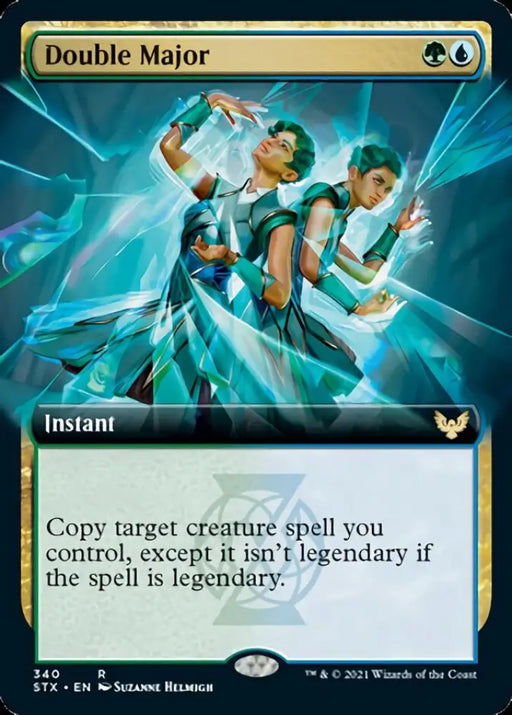 Double Major (Extended Art) [Strixhaven: School of Mages] - MTG Single