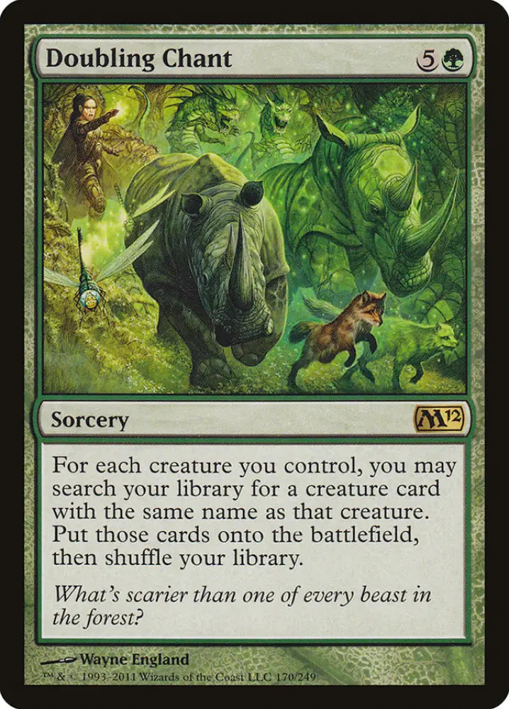 Doubling Chant [Magic 2012] - MTG Single