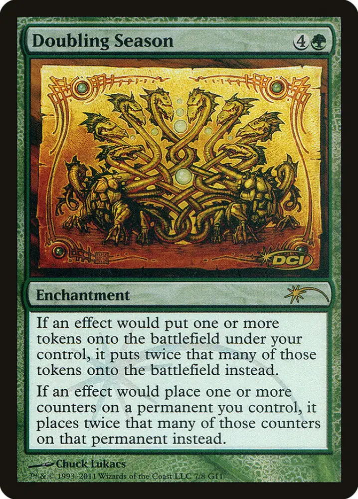 Doubling Season [Judge Gift Cards 2011] - MTG Single