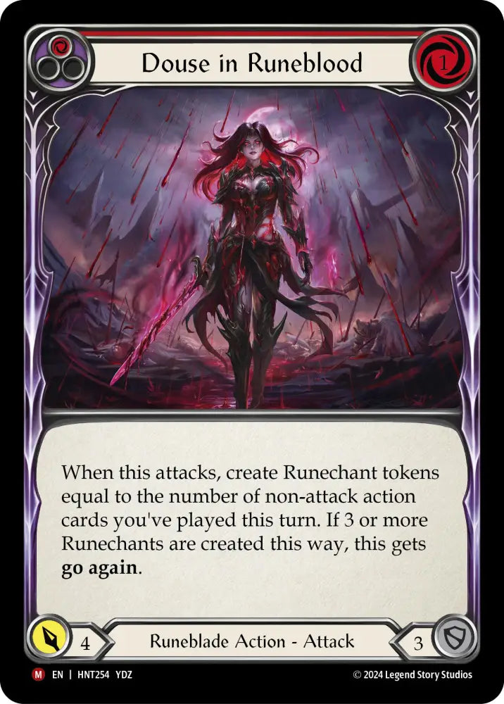 Douse in Runeblood [The Hunted] - Flesh And Blood Single