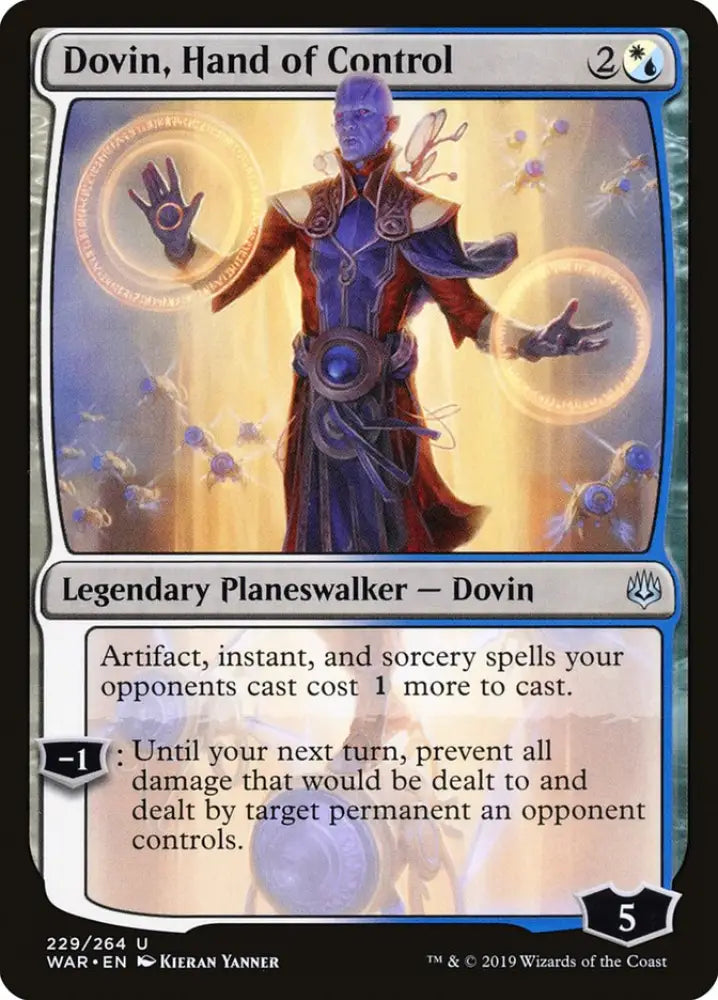 Dovin Hand of Control [War of the Spark] - MTG Single