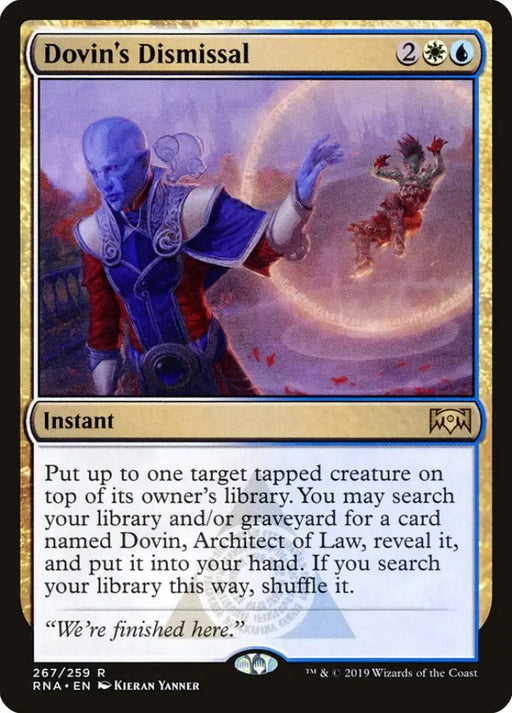 Dovin’s Dismissal [Ravnica Allegiance] - MTG Single