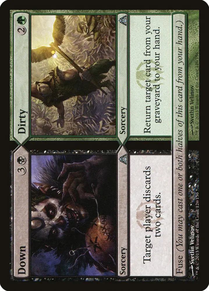 Down // Dirty [Dragon’s Maze] - MTG Single
