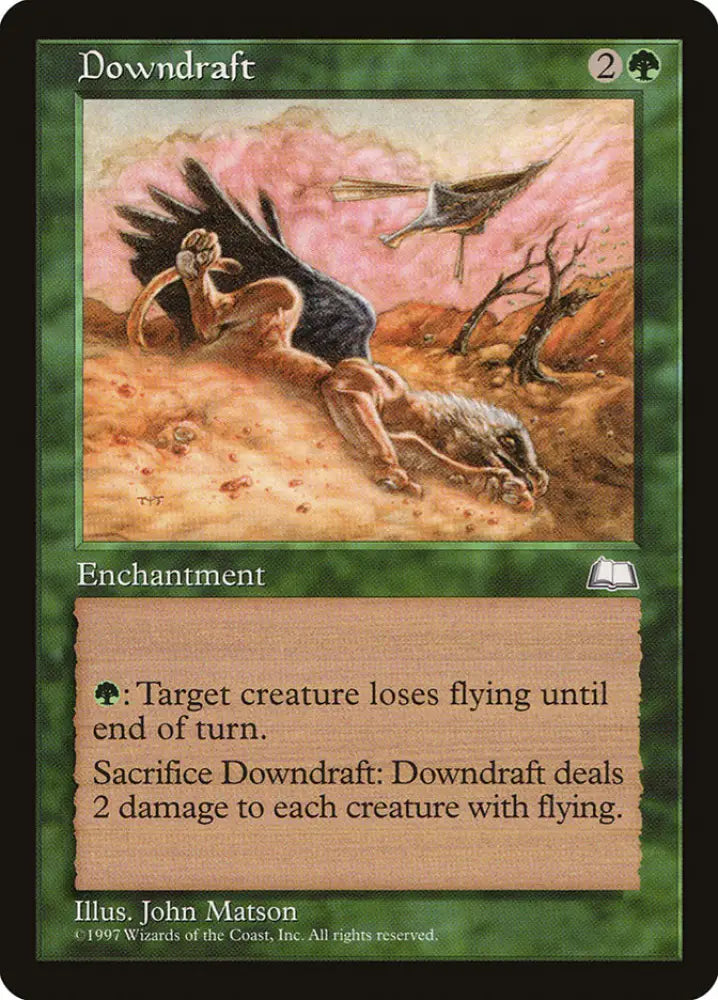 Downdraft [Weatherlight] - MTG Single