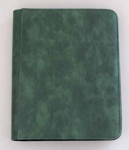 KL Toploader Binders 4PKT Green Holds 112 Cards