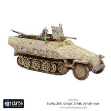 Bolt Action: Sd.Kfz 251/9 Ausf D (Stummel) Half-Track (EN)