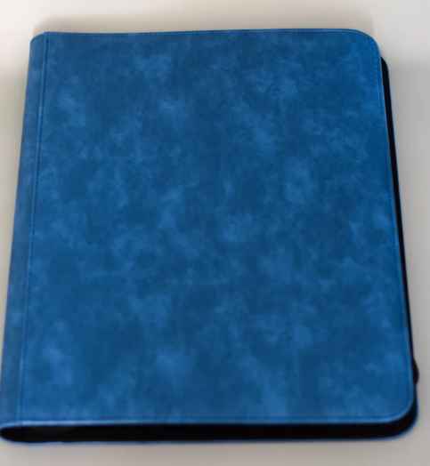 KL Toploader Binders 9PKT Blue Holds 252 Cards