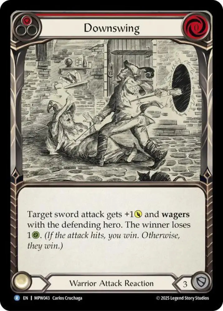 Downswing (Red) (MPW043) [Mastery Pack Warrior]