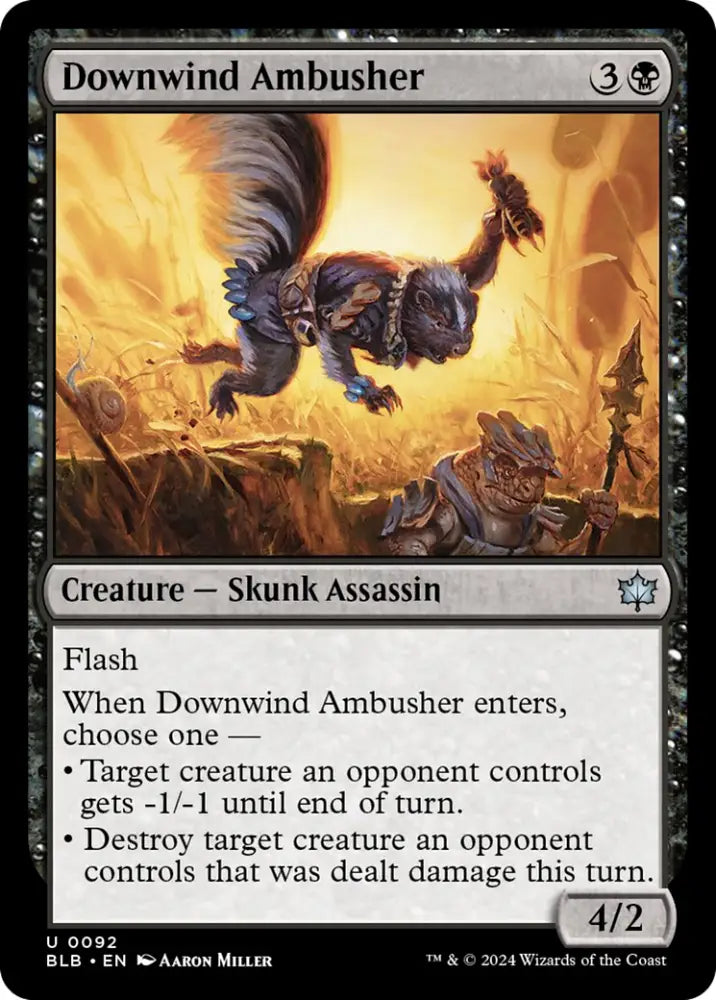 Downwind Ambusher [Bloomburrow] - MTG Single