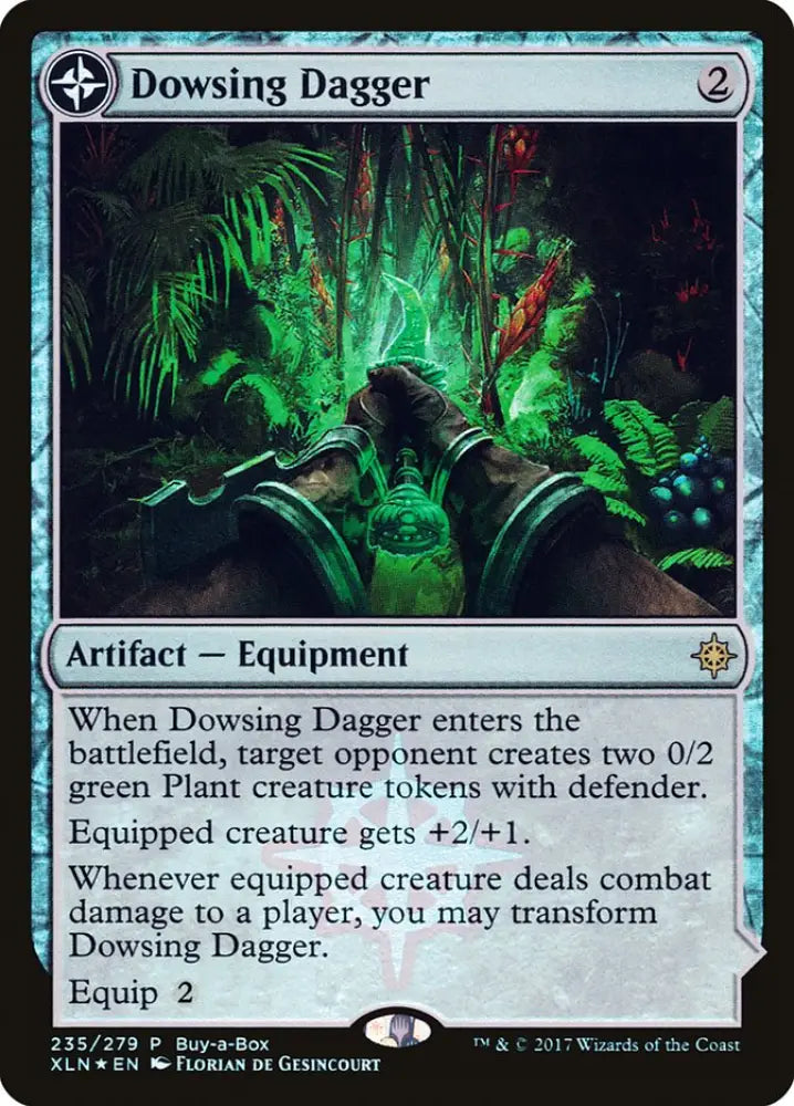 Dowsing Dagger // Lost Vale (Buy-A-Box) [Ixalan Treasure Chest] - MTG Single
