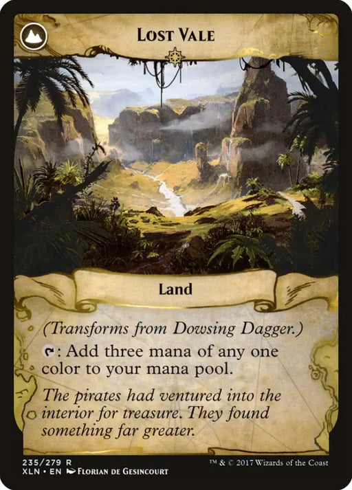 Dowsing Dagger // Lost Vale [Ixalan] - MTG Single