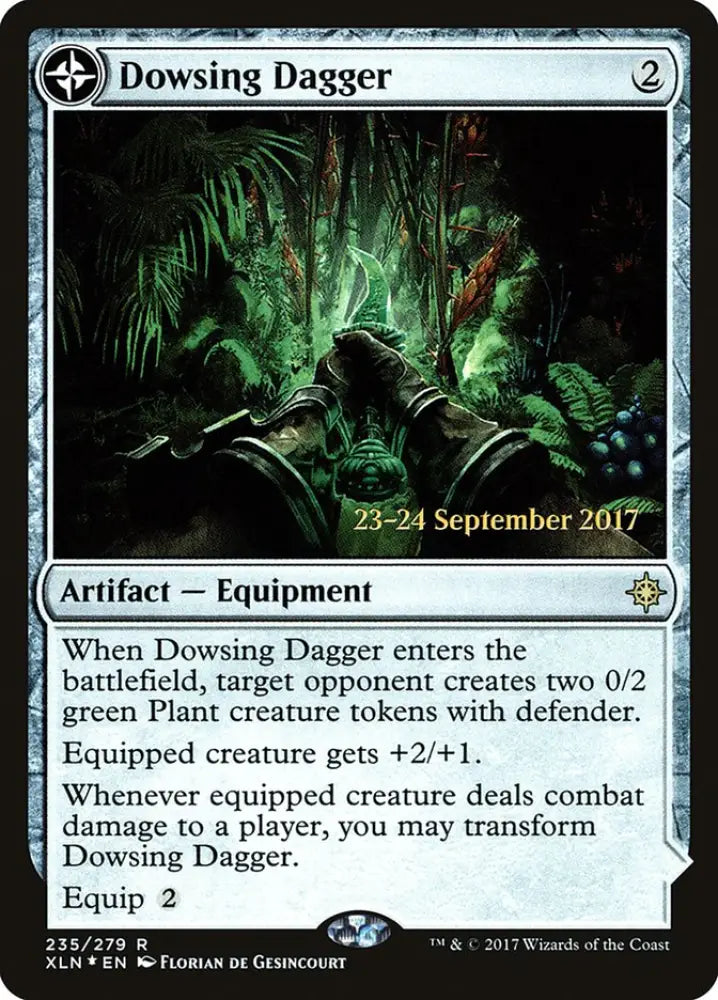 Dowsing Dagger // Lost Vale [Ixalan Prerelease Promos] - MTG Single
