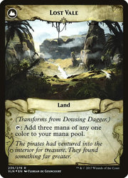 Dowsing Dagger // Lost Vale [Ixalan Prerelease Promos] - MTG Single