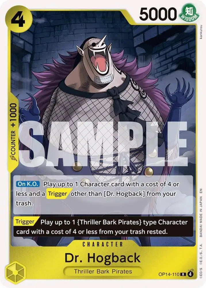 Dr. Hogback (OP14-110) [The Azure Sea's Seven]