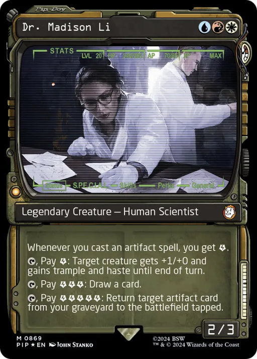 Dr. Madison Li (Showcase) (Surge Foil) [Fallout] - MTG Single