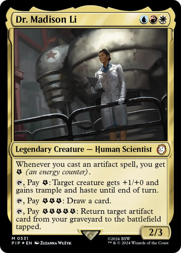 Dr. Madison Li (Surge Foil) [Fallout] - MTG Single