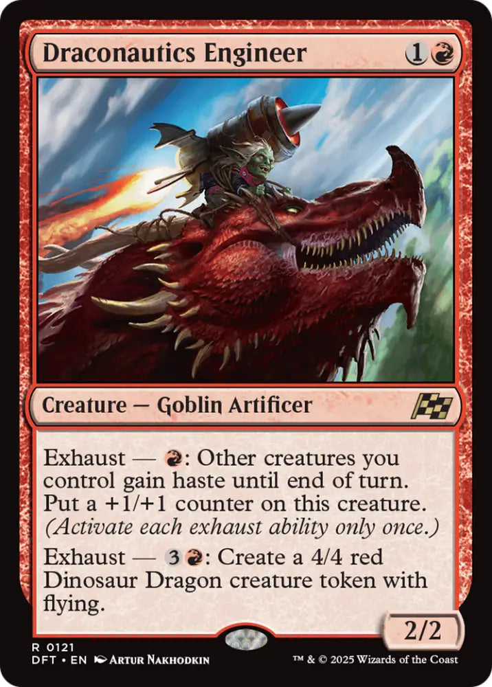 Draconautics Engineer [Aetherdrift] - MTG Single