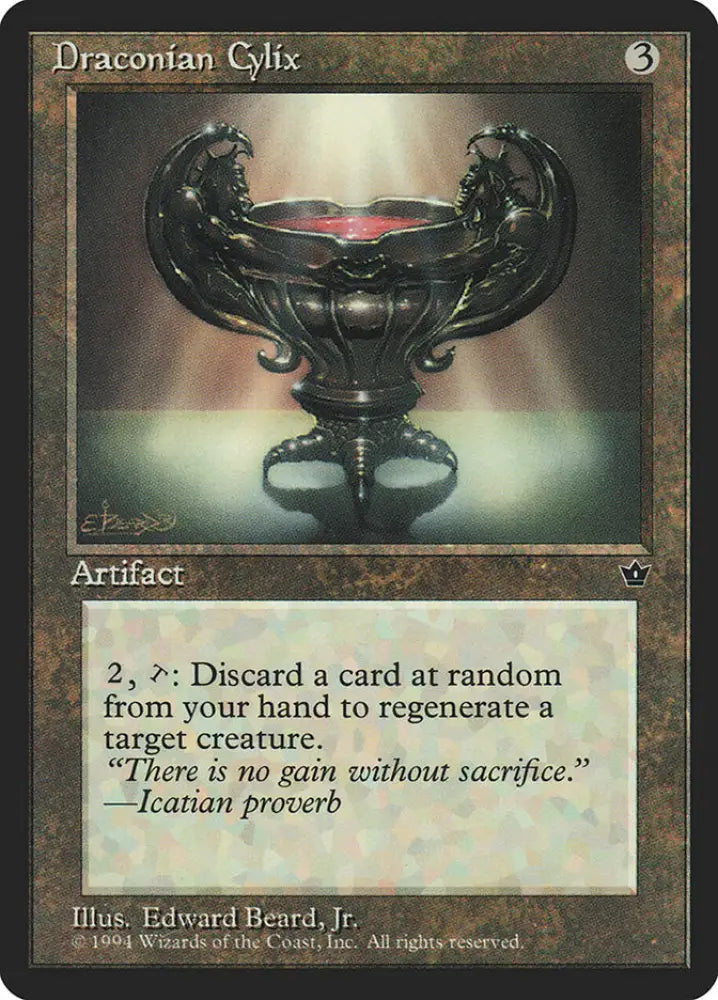 Draconian Cylix [Fallen Empires] - MTG Single