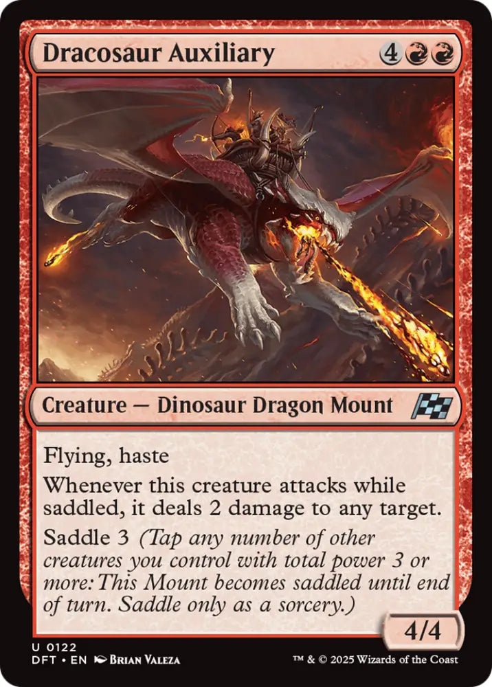 Dracosaur Auxiliary [Aetherdrift] - MTG Single
