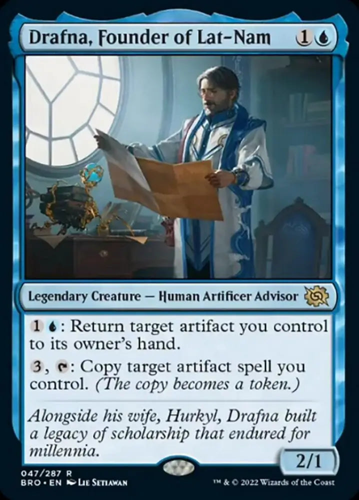 Drafna Founder of Lat-Nam [The Brothers’ War] - MTG Single