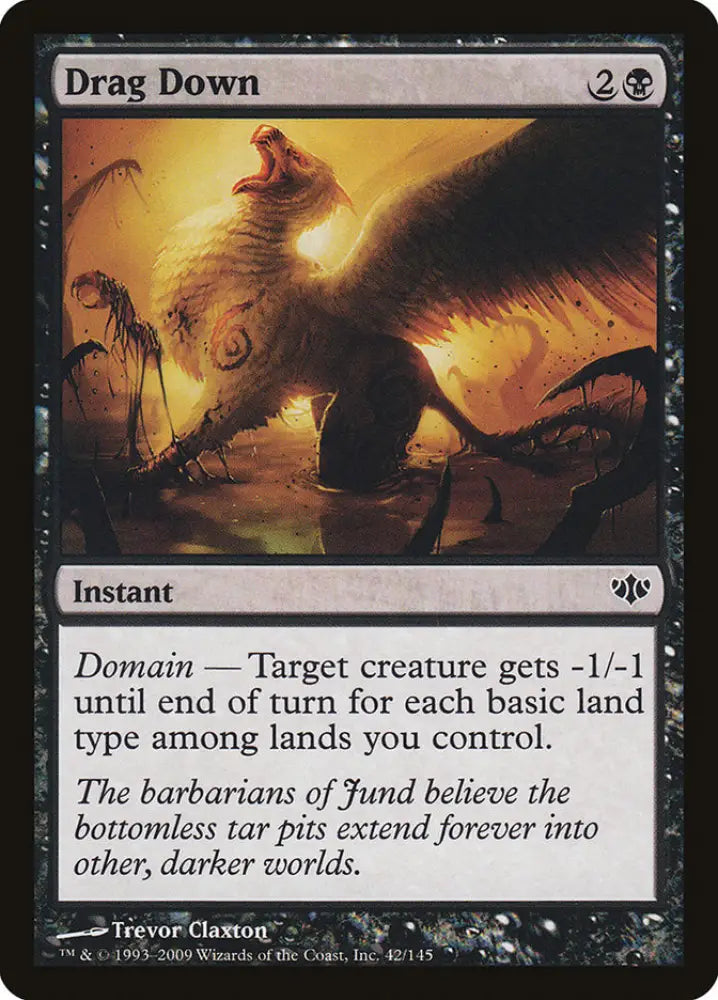 Drag Down [Conflux] - MTG Single