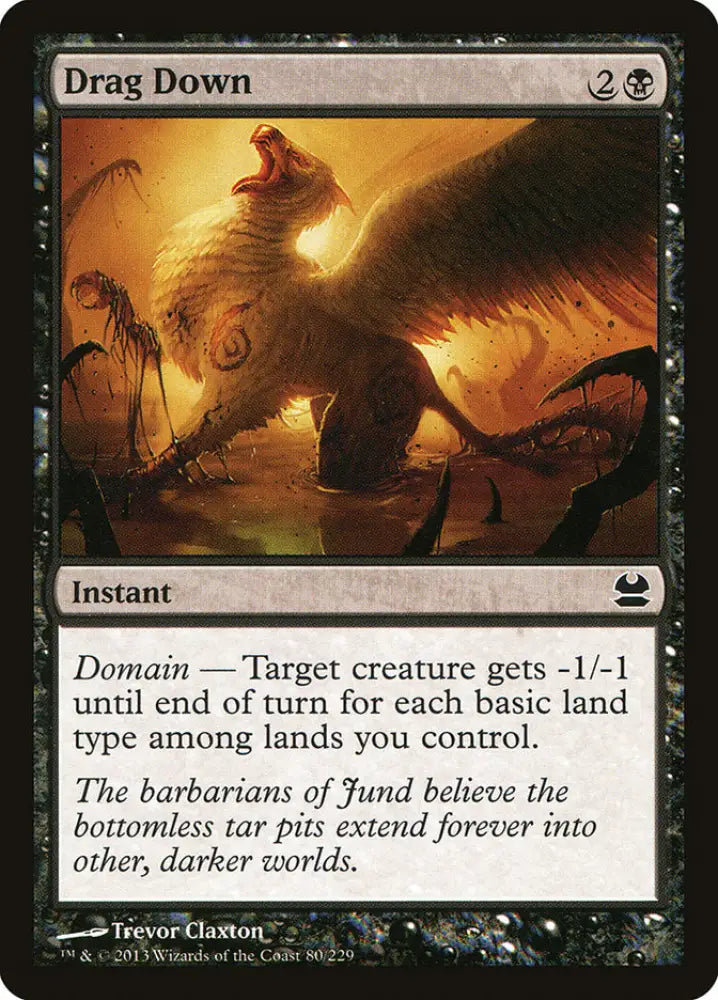 Drag Down [Modern Masters] - MTG Single