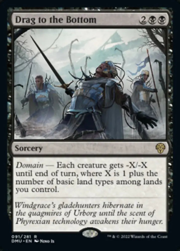 Drag to the Bottom [Dominaria United] - MTG Single
