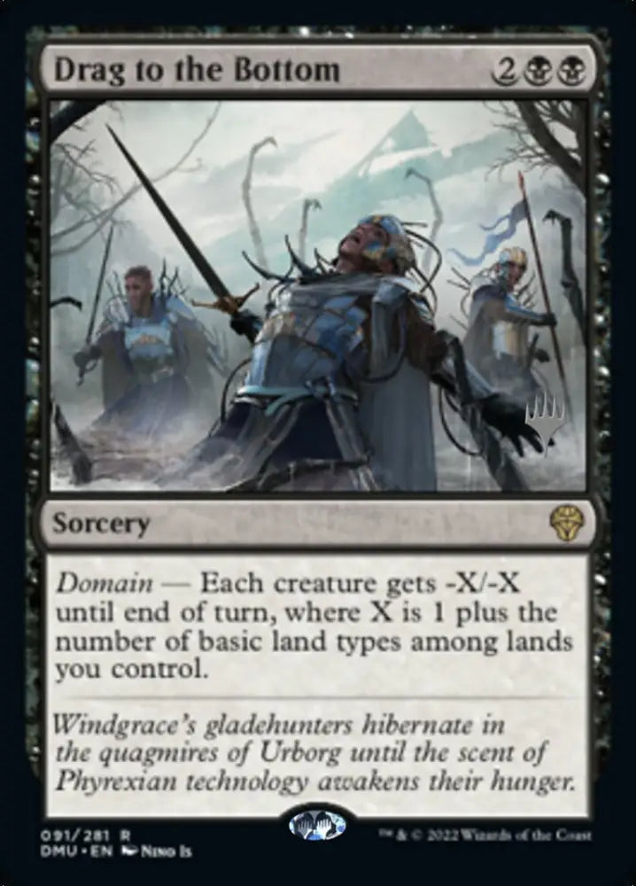 Drag to the Bottom (Promo Pack) [Dominaria United Promos] - MTG Single