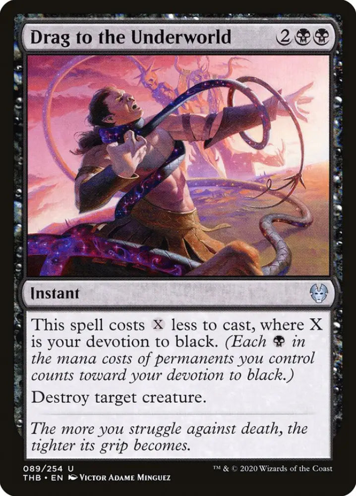 Drag to the Underworld [Theros Beyond Death] - MTG Single