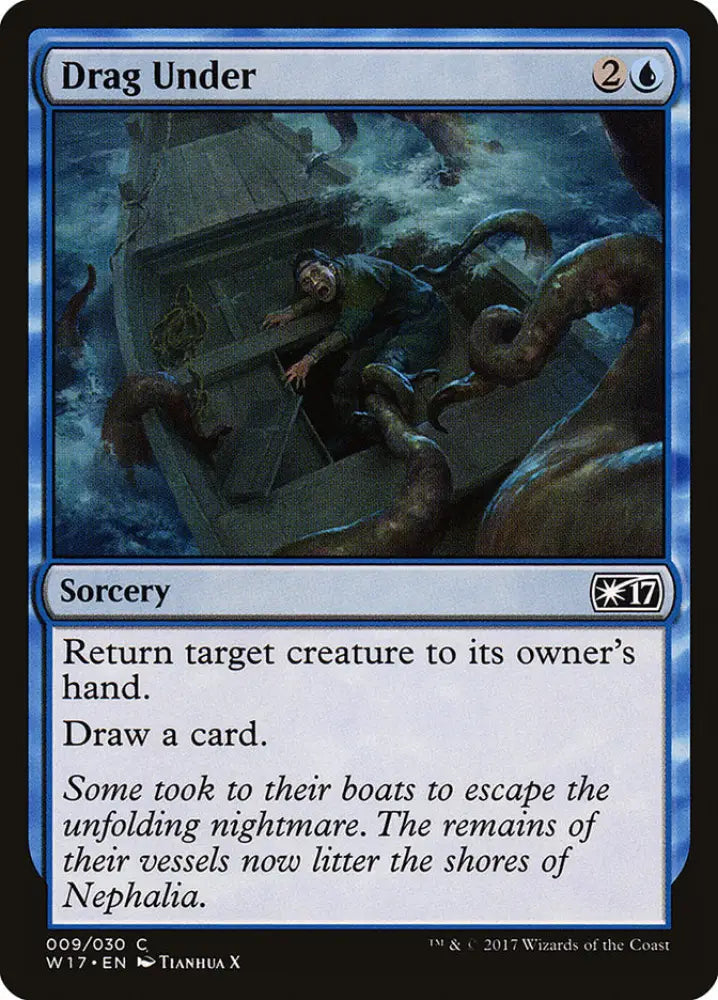Drag Under [Welcome Deck 2017] - MTG Single