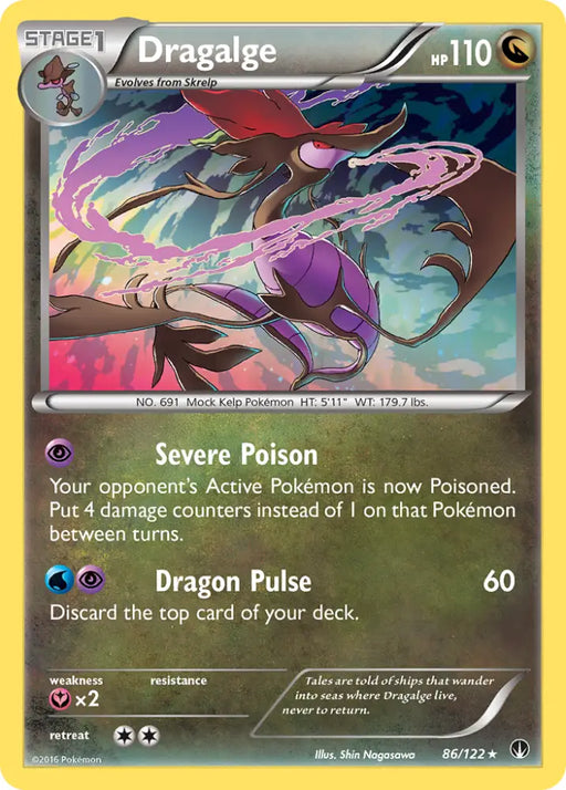 Dragalge (86/122) [XY: BREAKpoint] - Pokemon Single