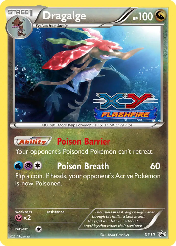 Dragalge (XY10) [XY: Black Star Promos] - Pokemon Single