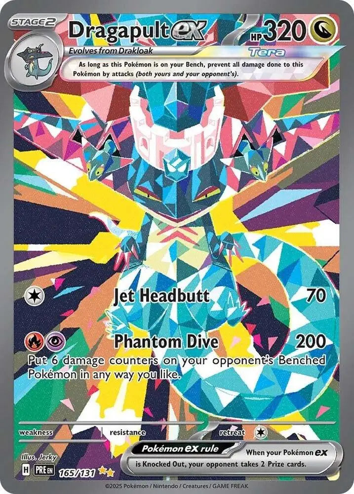 Dragapult ex (165/131) [Scarlet & Violet: Prismatic Evolutions] - Pokemon Single