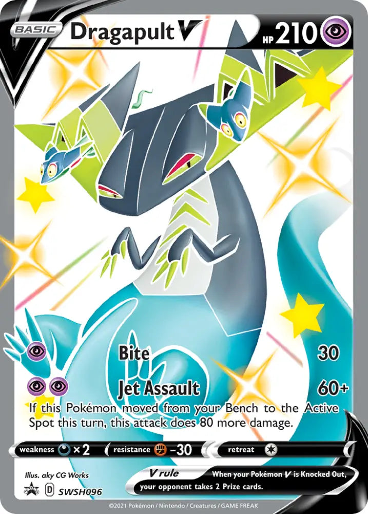 Dragapult V (SWSH096) [Sword & Shield: Black Star Promos] - Pokemon Single