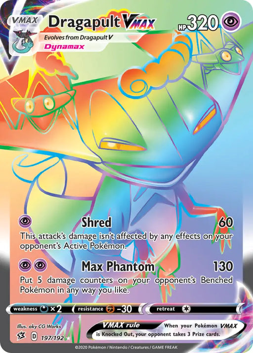 Dragapult VMAX (197/192) [Sword & Shield: Rebel Clash] - Pokemon Single
