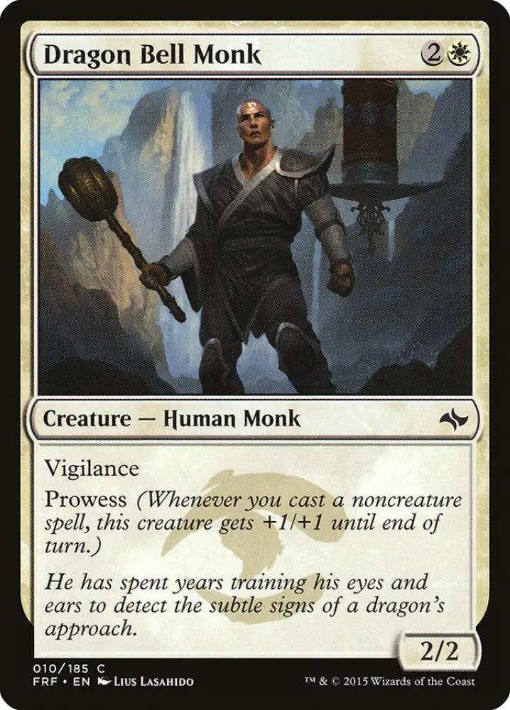 Dragon Bell Monk [Fate Reforged] - MTG Single
