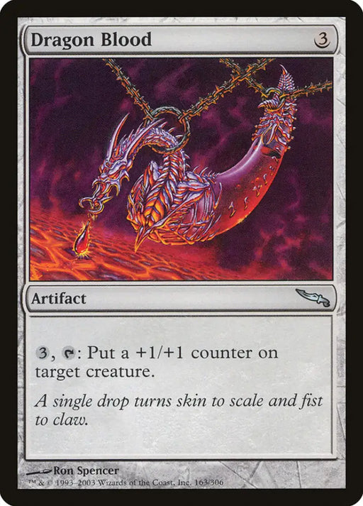 Dragon Blood [Mirrodin] - MTG Single