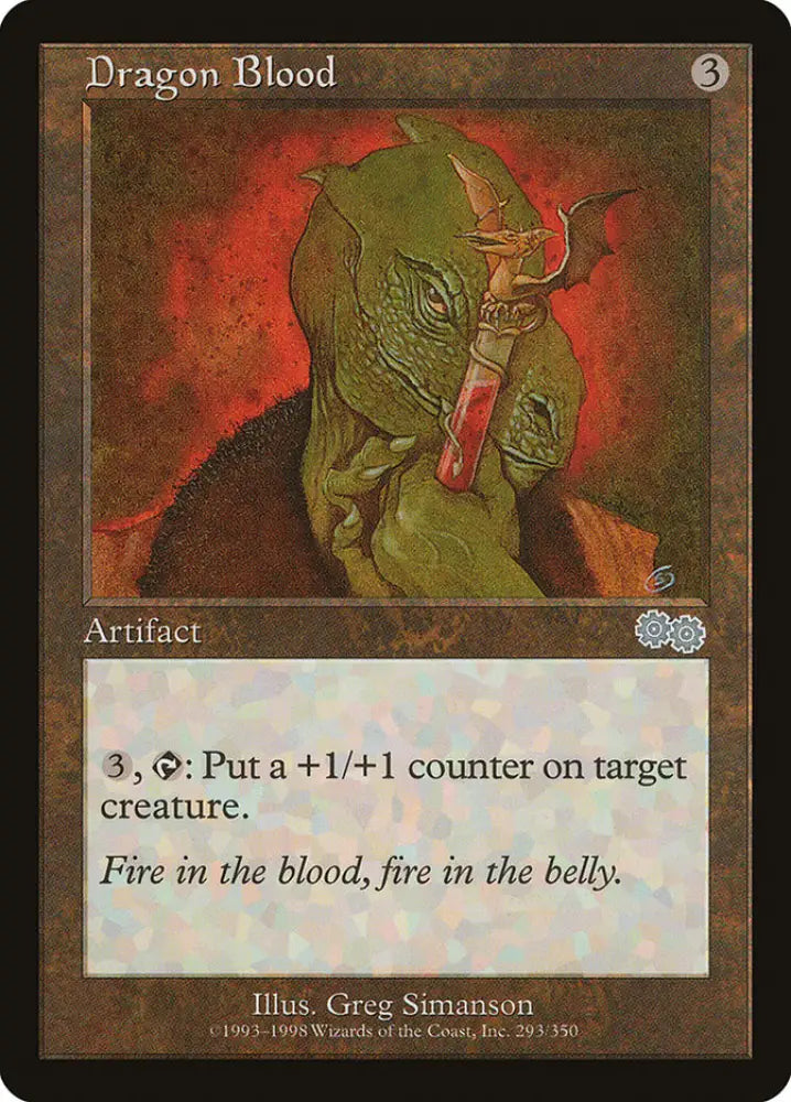 Dragon Blood [Urza’s Saga] - MTG Single