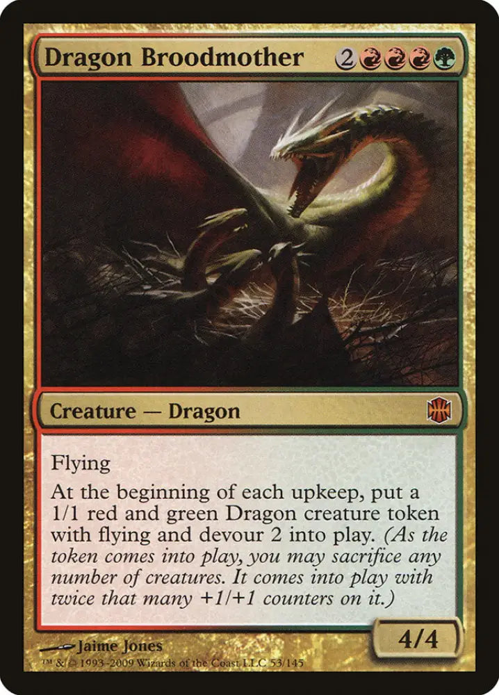 Dragon Broodmother [Alara Reborn] - MTG Single