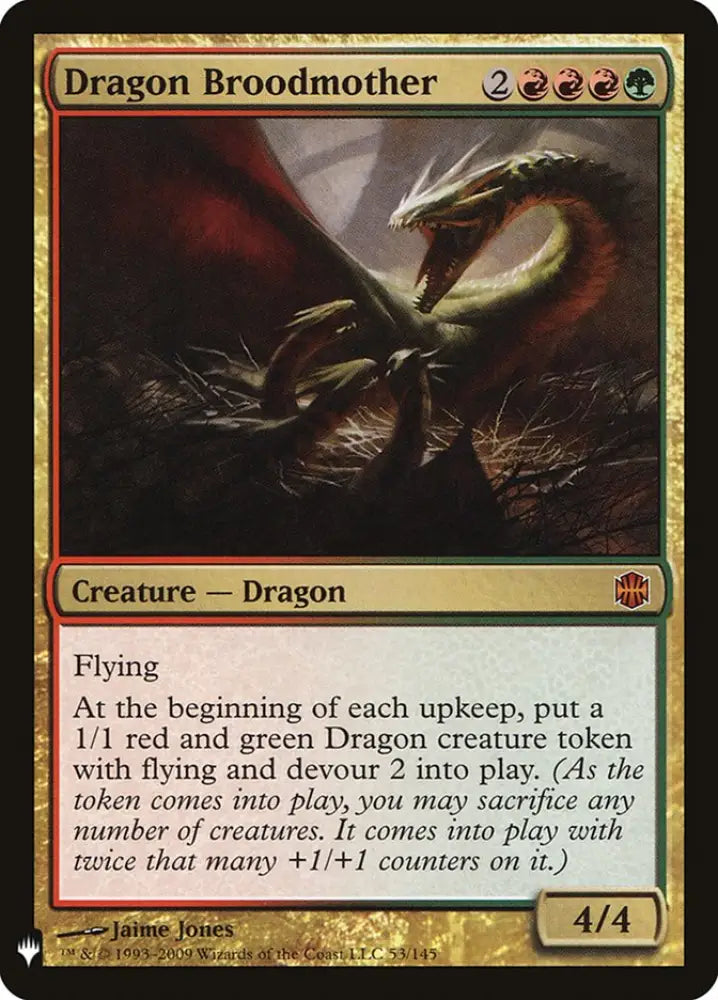 Dragon Broodmother [Mystery Booster] - MTG Single