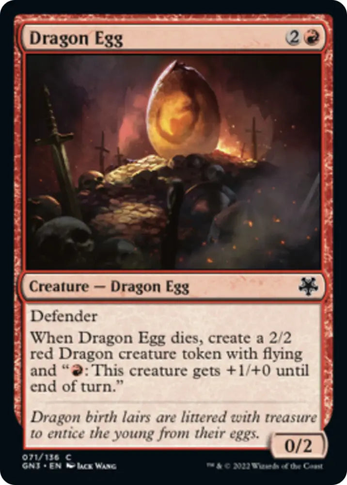 Dragon Egg [Game Night: Free-for-All] - MTG Single