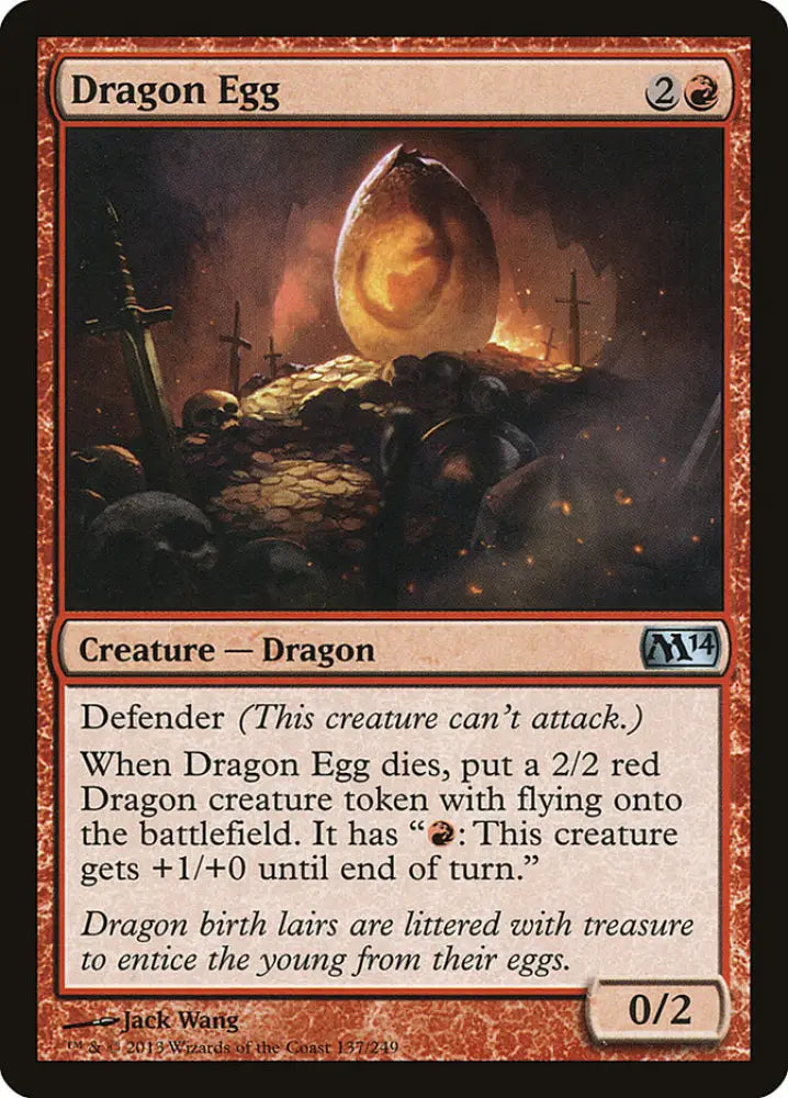 Dragon Egg [Magic 2014] - MTG Single