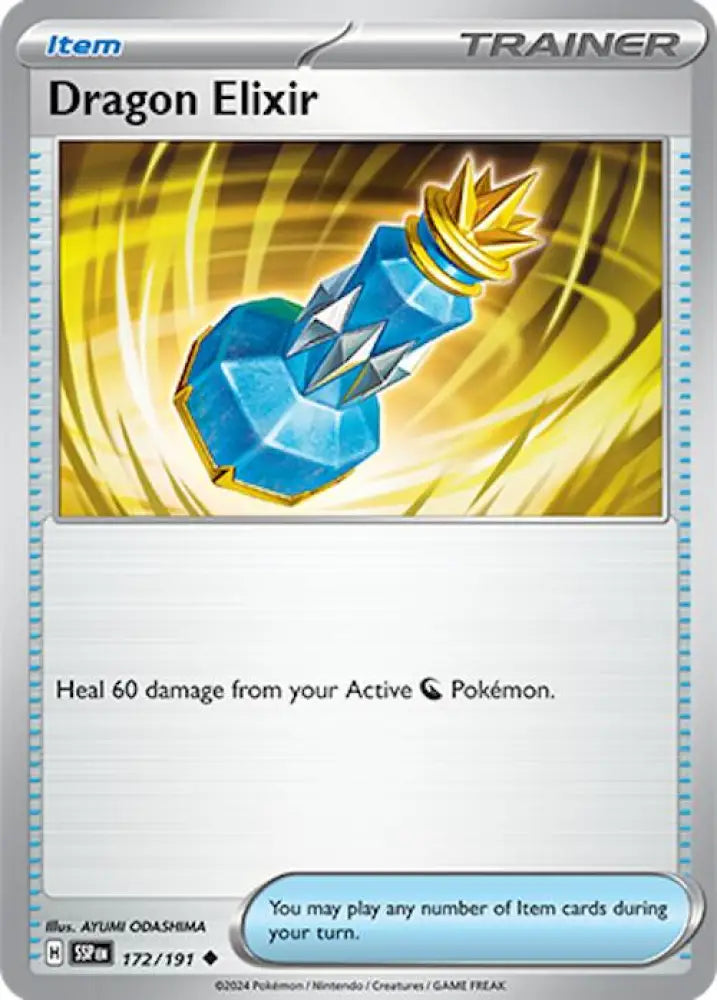 Dragon Elixir (172/191) [Scarlet & Violet: Surging Sparks] - Pokemon Single