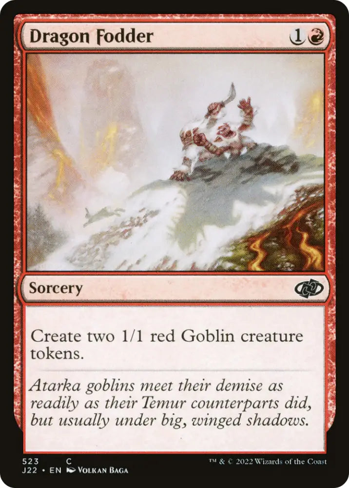 Dragon Fodder (523) [Jumpstart 2022] - MTG Single