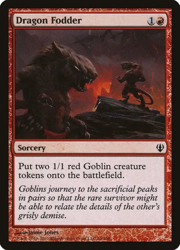 Dragon Fodder [Archenemy] - MTG Single