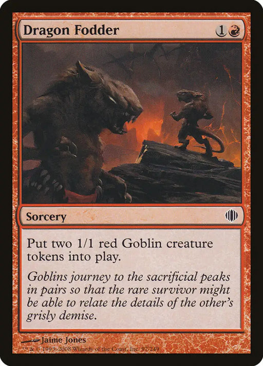 Dragon Fodder [Shards of Alara] - MTG Single