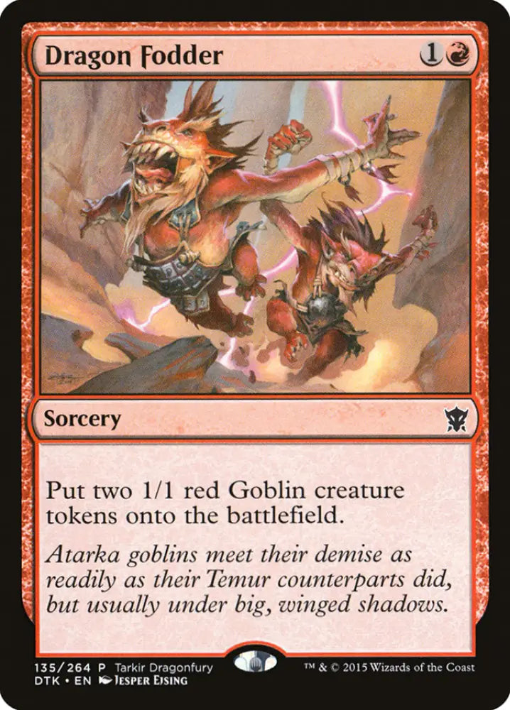 Dragon Fodder [Tarkir Dragonfury] - MTG Single